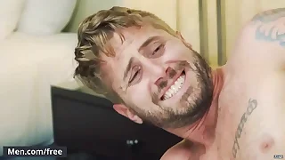 Tattooed &lpar;Dane Stewart&rpar; buttfuck his new sexy team up &lpar;Wesley Woods&rpar; - Men&period;com